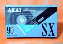 Аудио кассета AKAI SX Hitachi JVC Япония касета BASF Maxima National