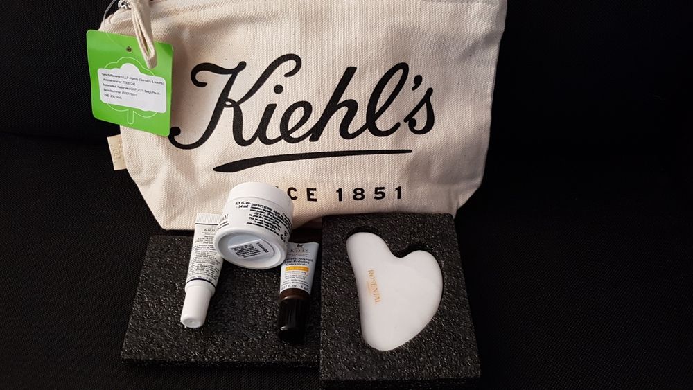 Подарочный набор с косметичкой KIEHL'S оригинал.