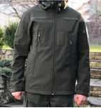 Куртка хакі Soft shell на флісі