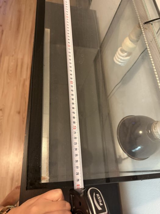 Terrarium szklane  160 l