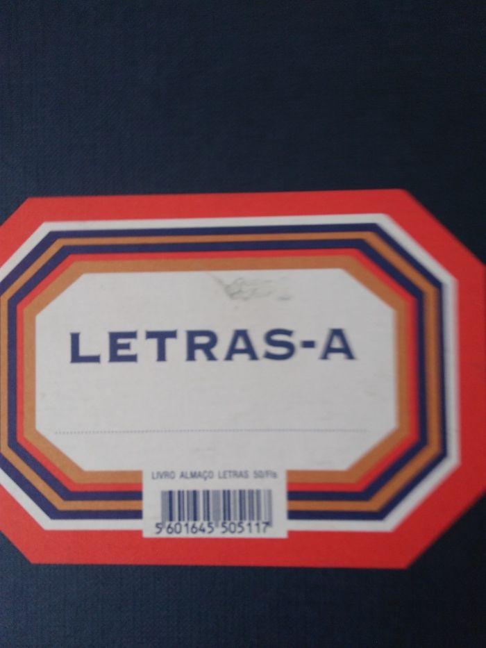 Livro de Letras - A NOVO