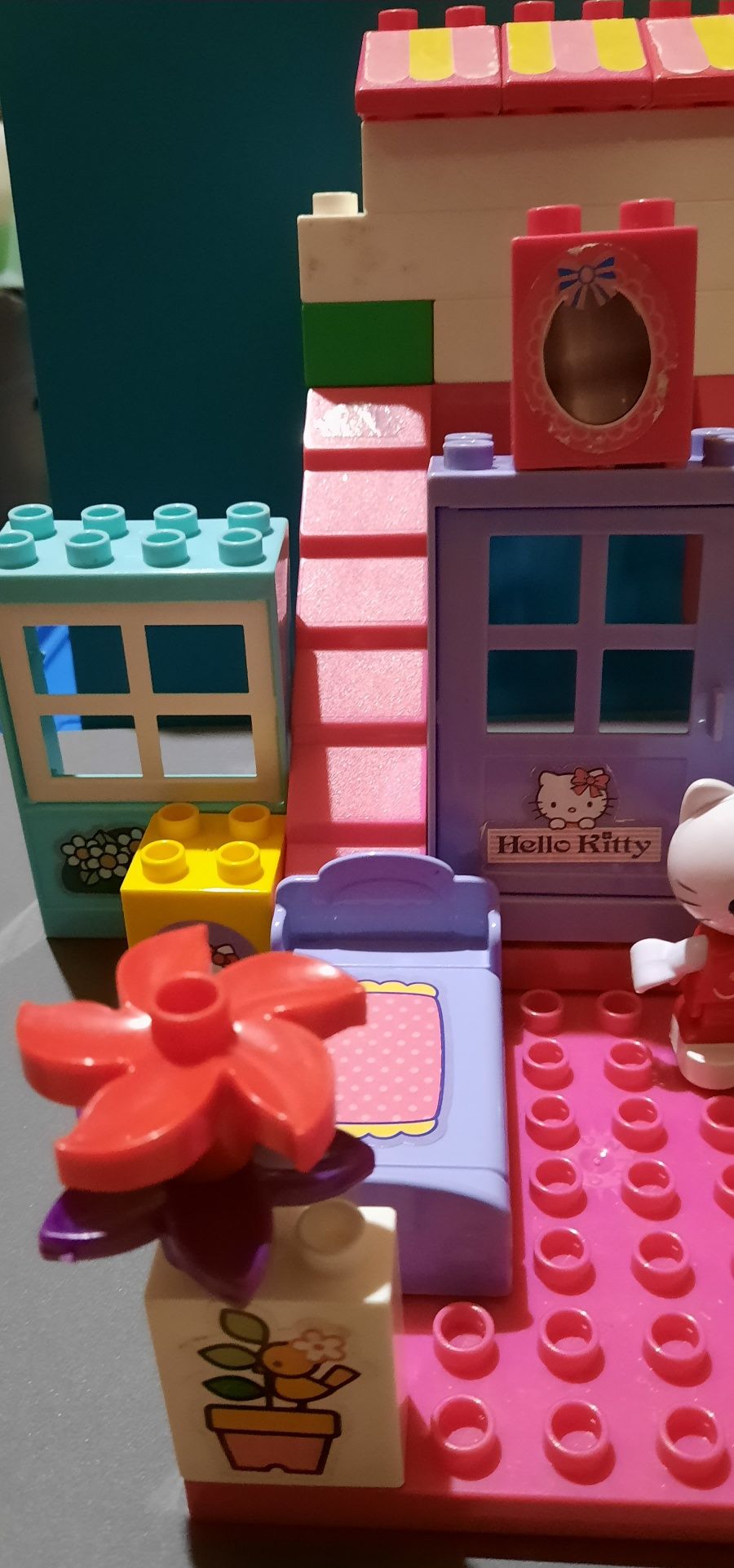 Klocki typu duplo Hello Kitty