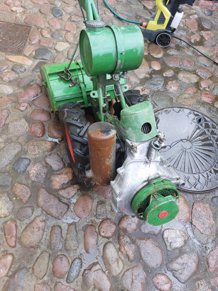 Agria 1600 glebogryzarka hirth traktorek ciągniczek jednoosiowy