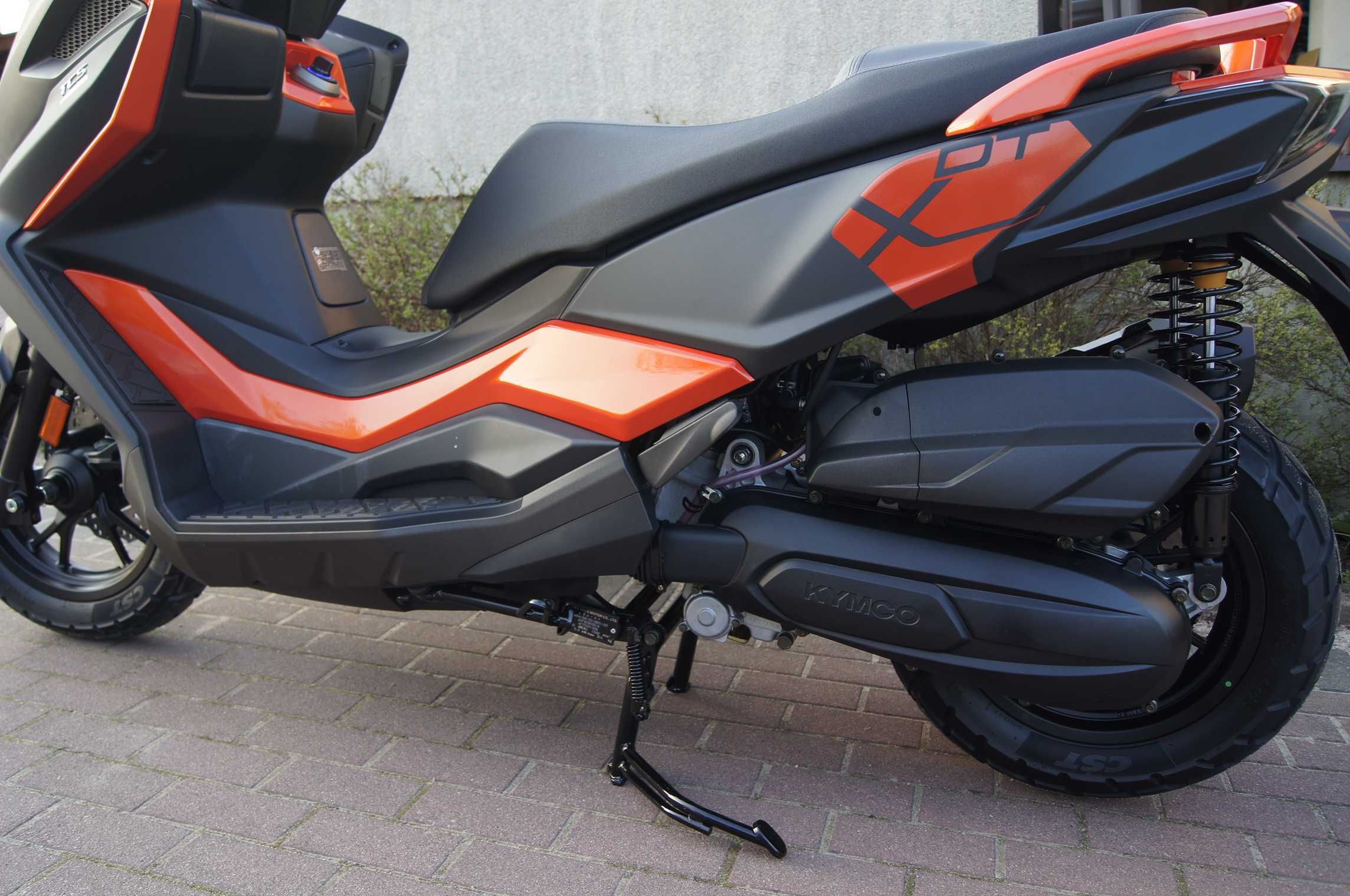 Kymco DT X 125 ABS TCS salon Polska mały przebieg faktura VAT Reda Hel