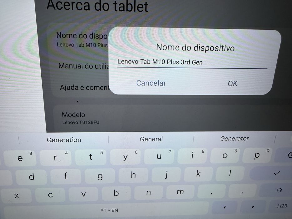 Vendo tablet lenovo tab m 10 plus