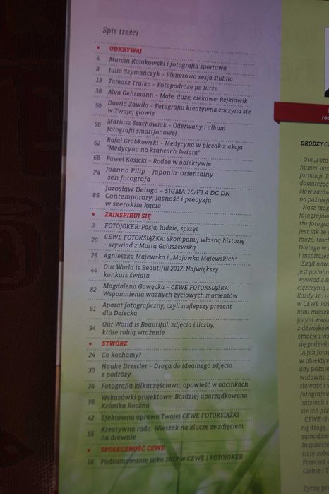 Foto cewe inspiracje fotografia kreatywna sportowa gazeta czasopismo