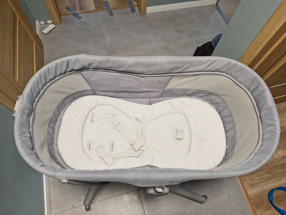 Dostawka łóżeczko chicco hug baby 4w1 materac Rucken