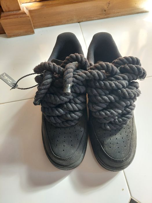 Nike Air Force 1 Rope Laces Black