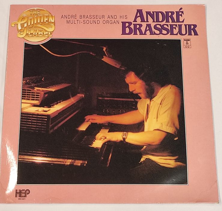 Płyta winylowa"Andre Brasseur and his multi sound organ"