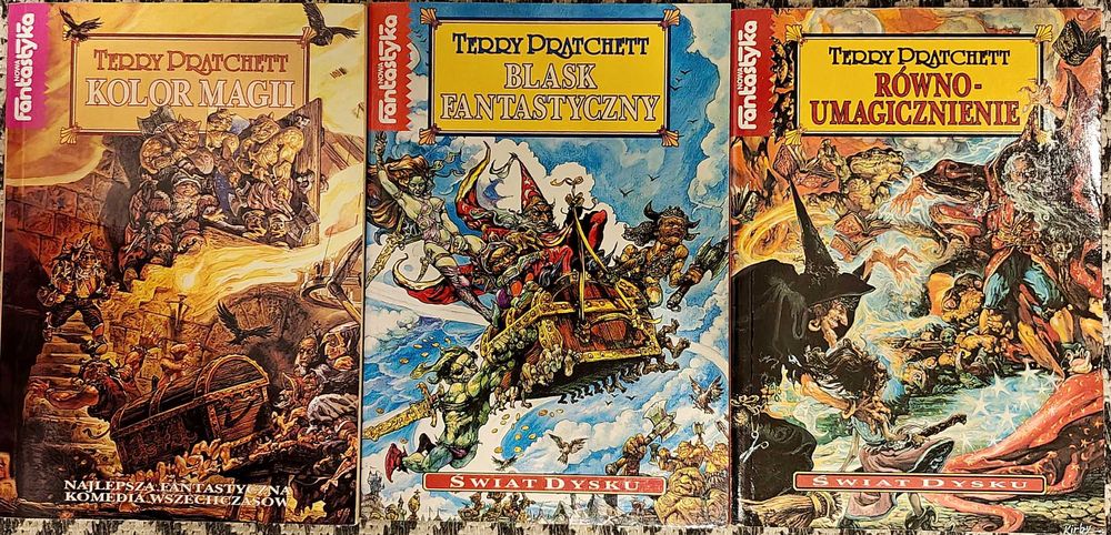 Fantastyka Terry Pratchett – Cykl książek ze Świata Dysku