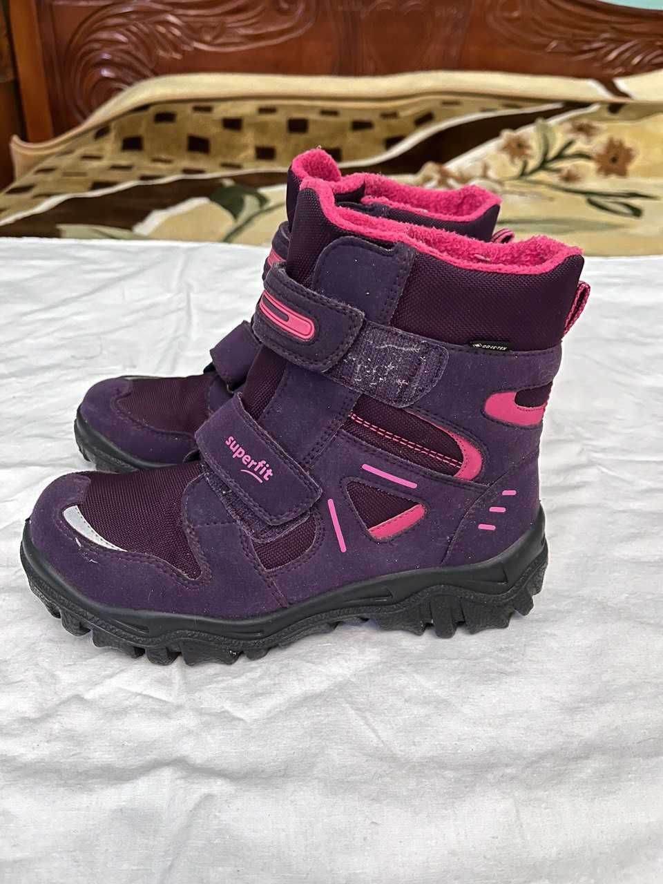 Зимние ботинки SuperFit для девочки