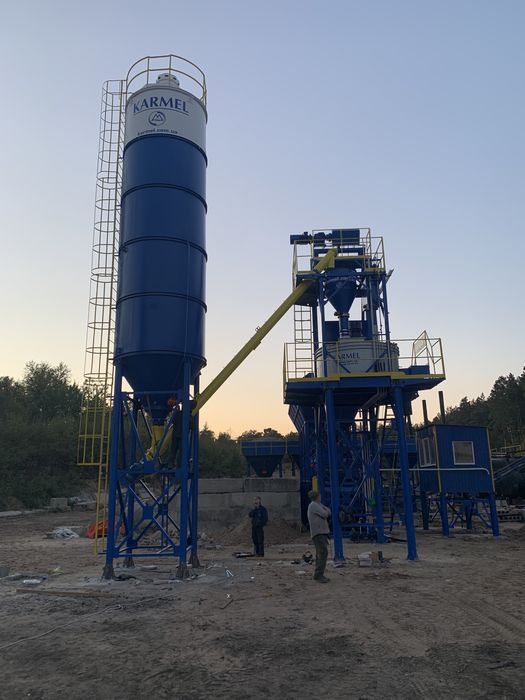 Бетонний завод БСУ-80С | 80 м³/год | KARMEL | Гарантія 24 міс | Лізинг