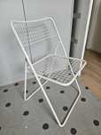 Ikea vintage krzesło metalowe Niels Gammelgaard Ted net