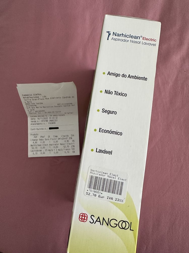 Aspirador Nasal Sangool