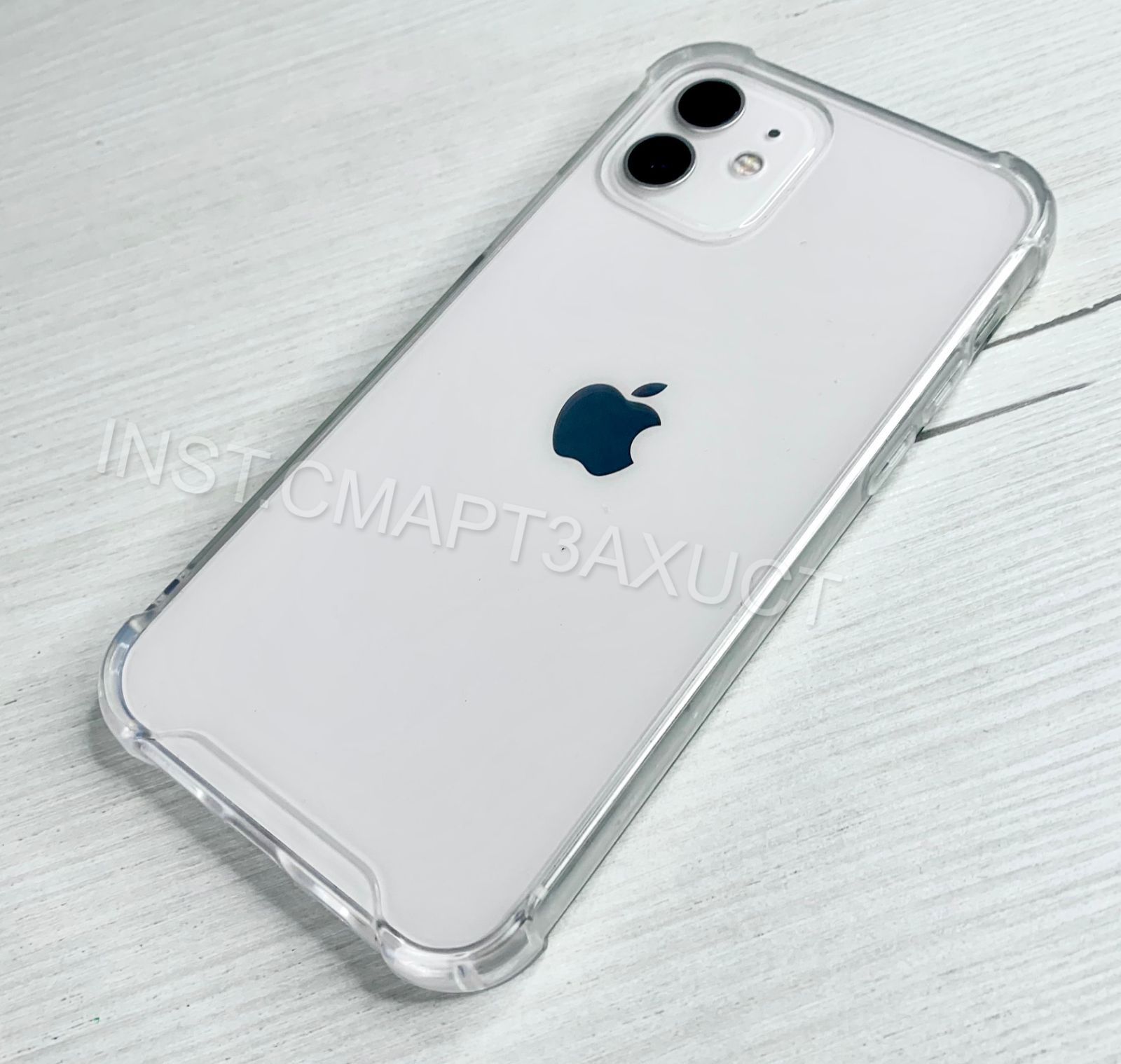 Чехол противоударный на iPhone XR 11 12 13 Pro Max прозрачный