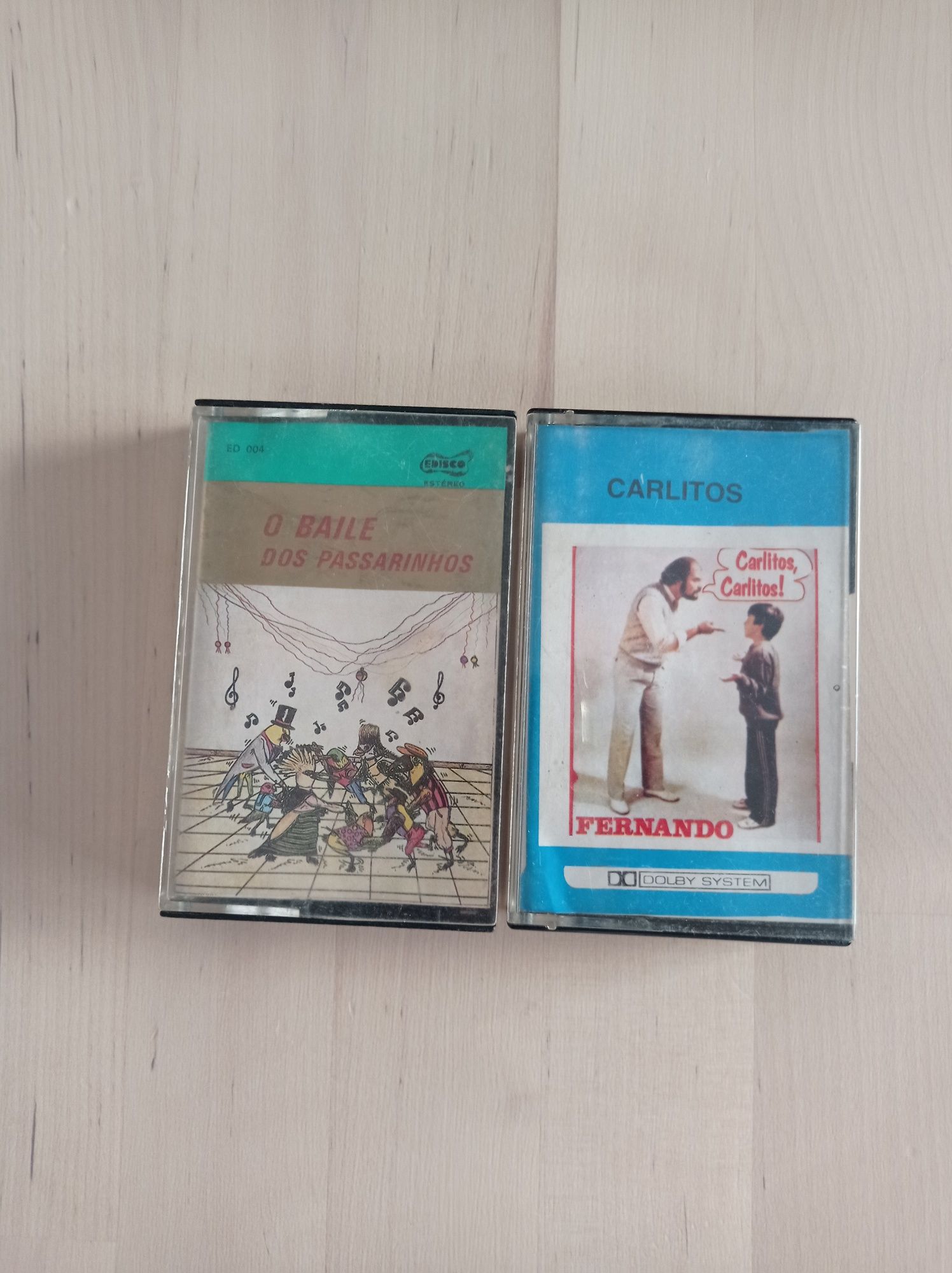 Cassetes de música portuguesa
