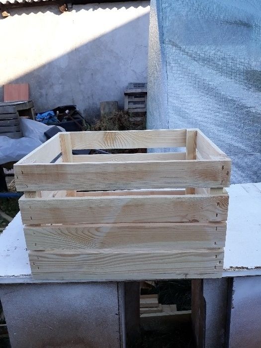 Skrzynki drewniane