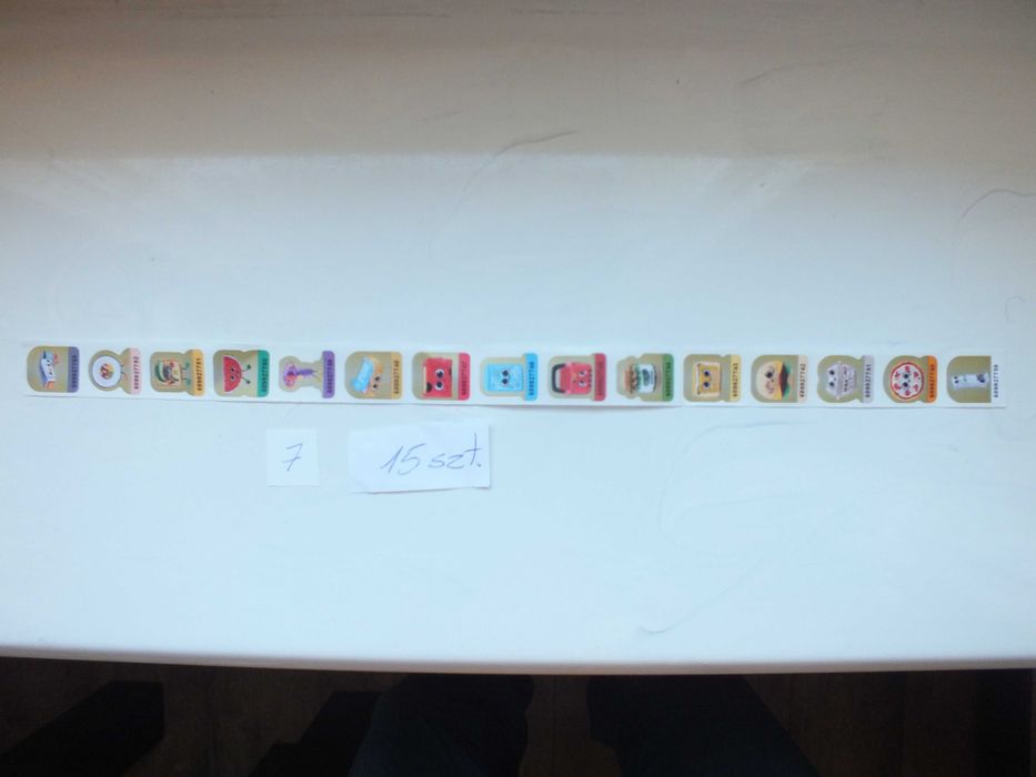 15szt. naklejki GANG BIEDRONIAKÓW Biedronka nowe wydanie BIEDRONIAKI 7