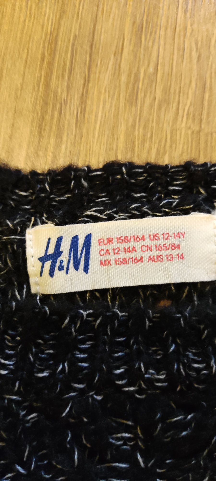 Sweter tunika sukienka hm r. S r. 158/164
