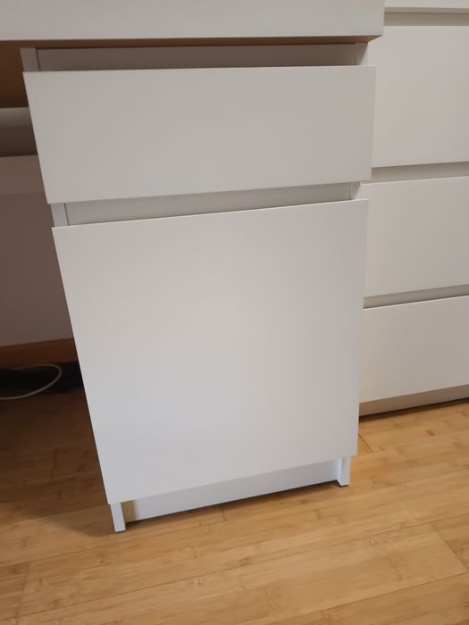 Secretária MALM branca, ikea