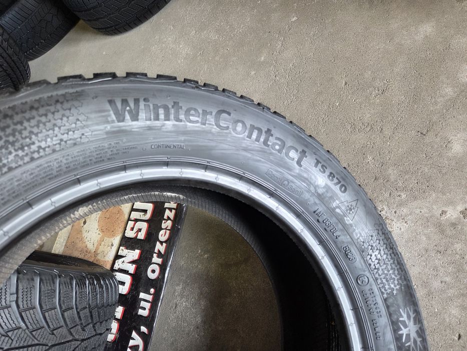 opony używane 215/60R16 Continental Wintercontact TS 870