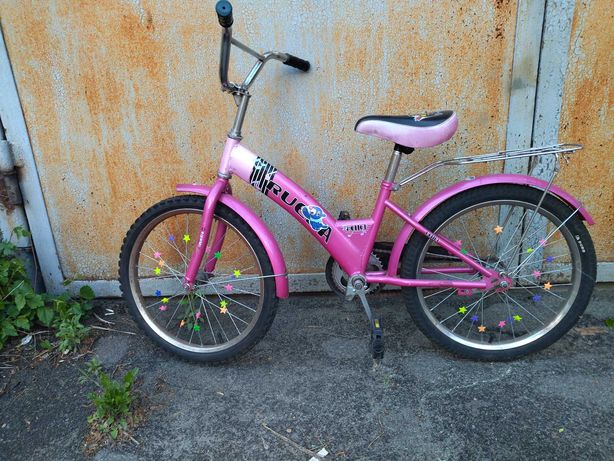 Велосипед детский Rueda Gallop 20" розовый. Хорошее рабочее состояние