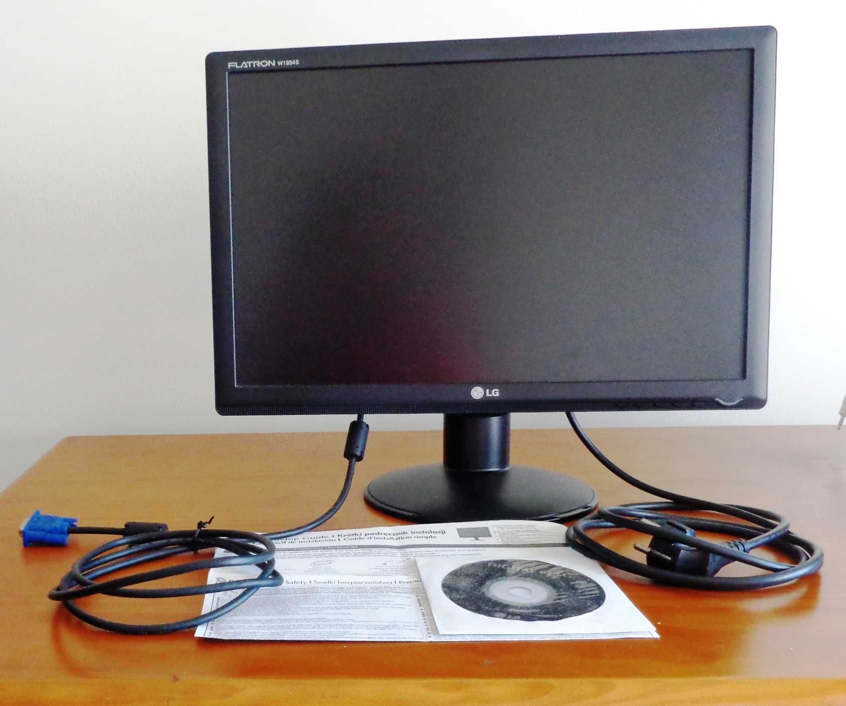 Monitor de ecrã plano LG FLATRON W19345