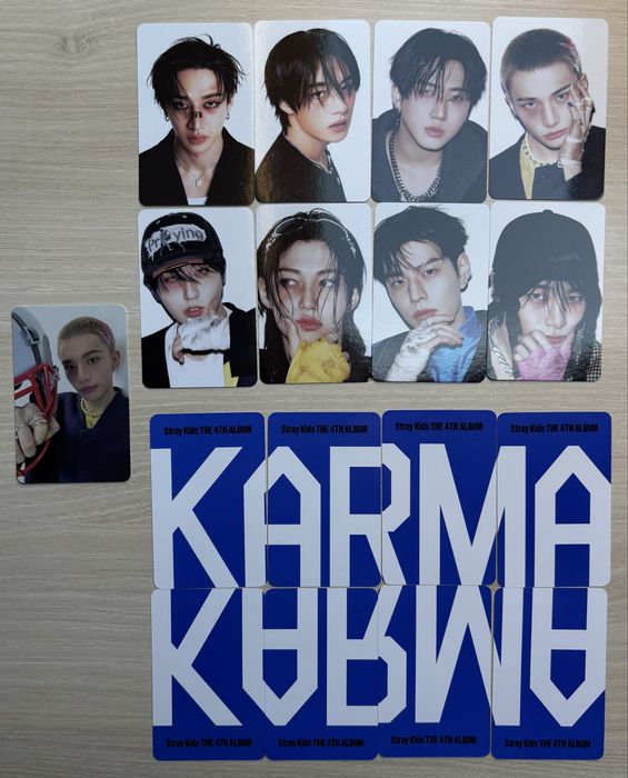 Офіційні картки Stray kids KARMA