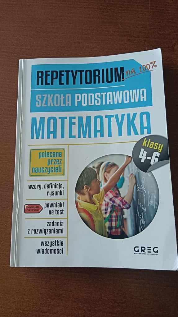 Repetytorium szkoła podstawowa matematyka klasa 4-6