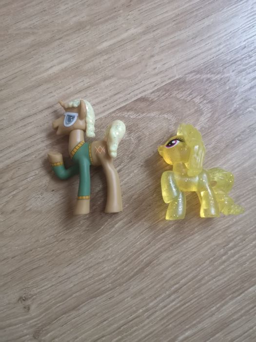 2 stare brokatowe kucyki My Little Pony