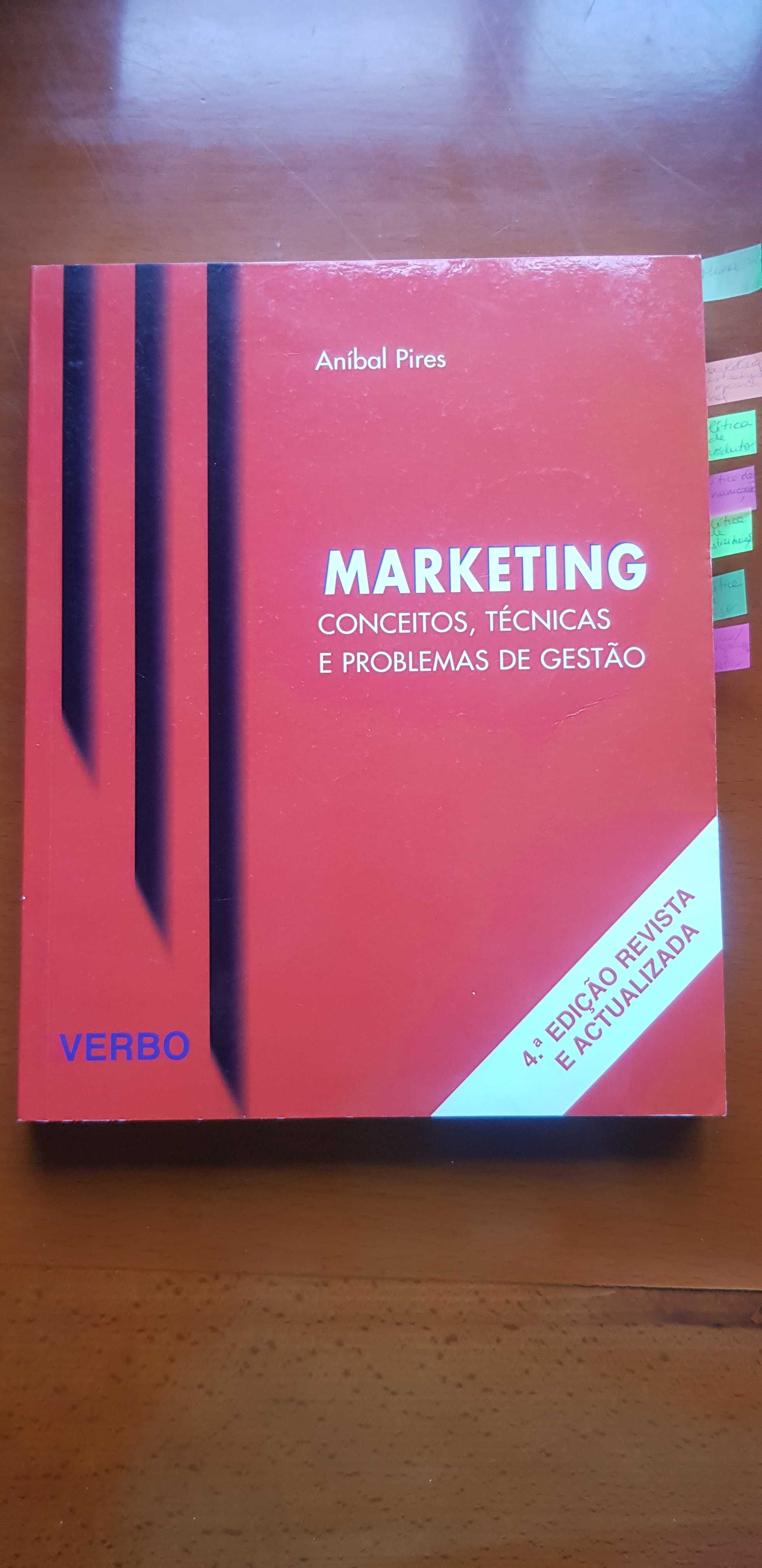 Marketing conceitos, técnicas e problemas de gestão aníbal pires