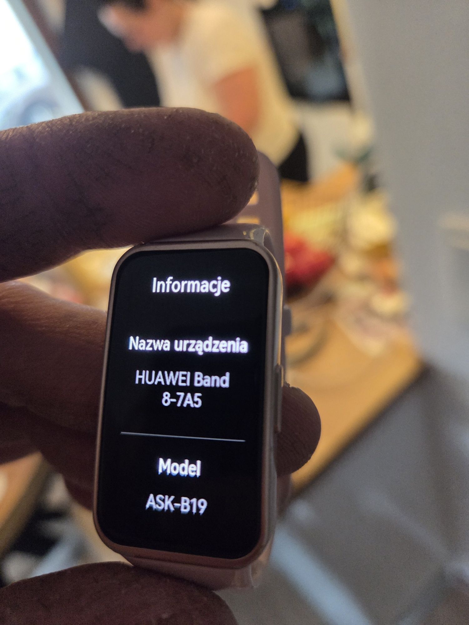 Huawei Band 8 różowa POZNAŃ