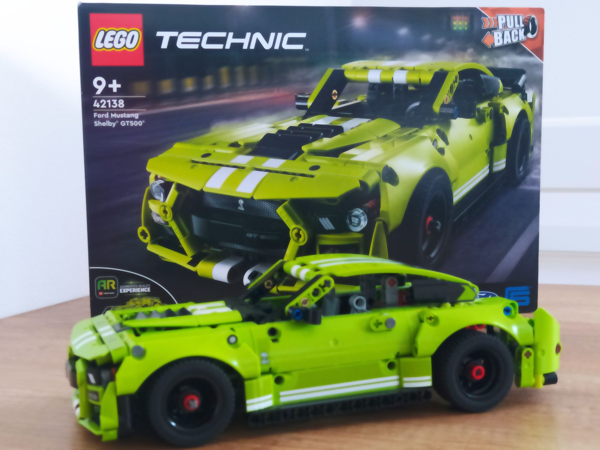 LEGO TECHNIC Ford Mustang Shelby stan IDEALNY