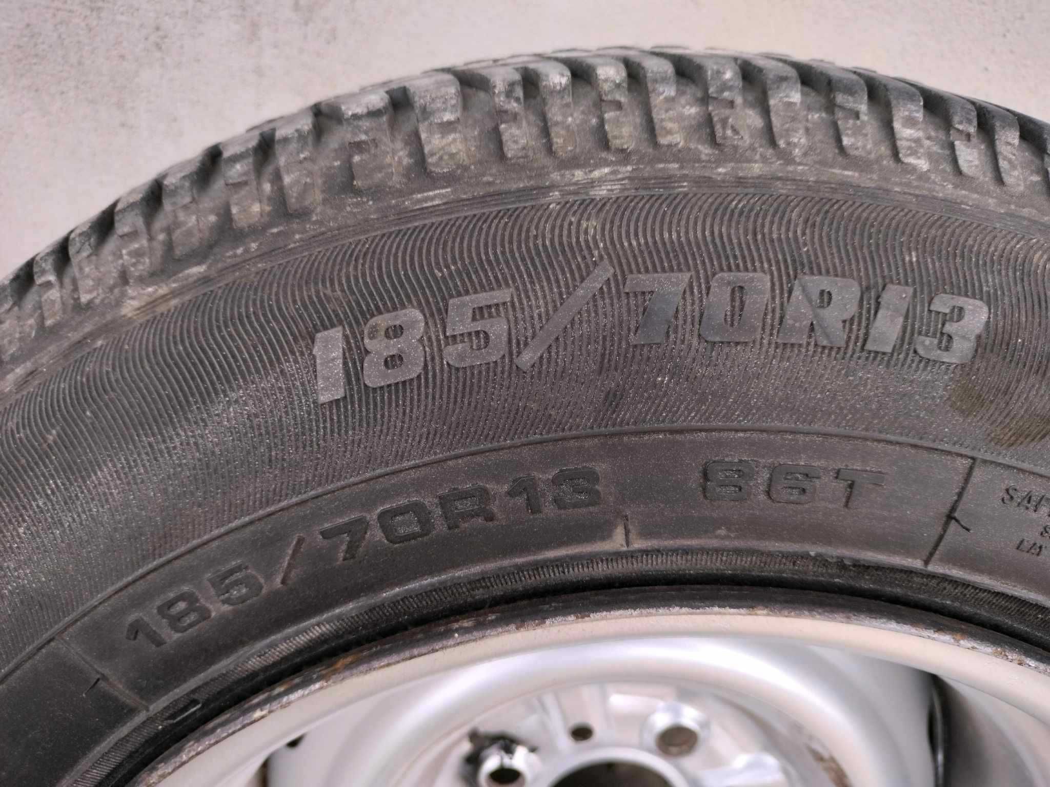 Sprzedam koła 185/70r13 4x98 Polonez Fiat (szeroka stal).