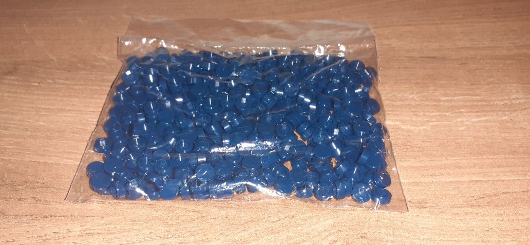 409 x nowe LEGO art elementy round tile 1x1 dark blue