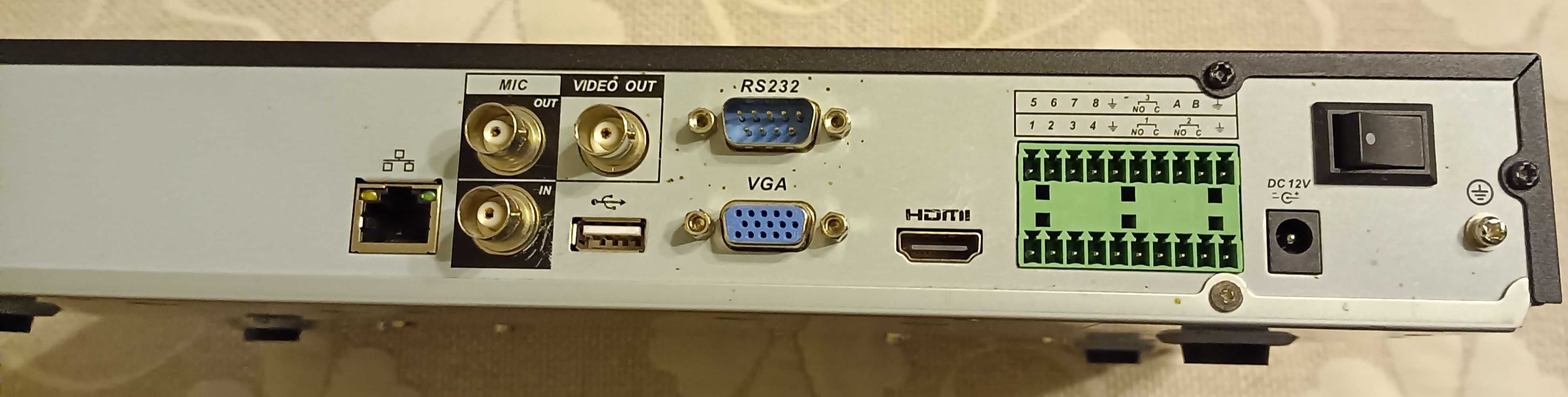 Rejestrator BCS NVR16025M + 6 Tb WD33PURZ