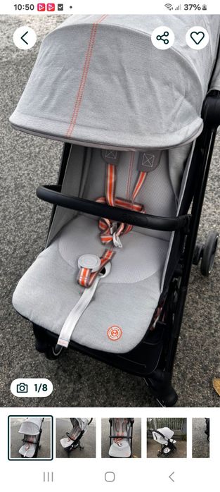Carrinho de bebé cybex passeio chico ovo