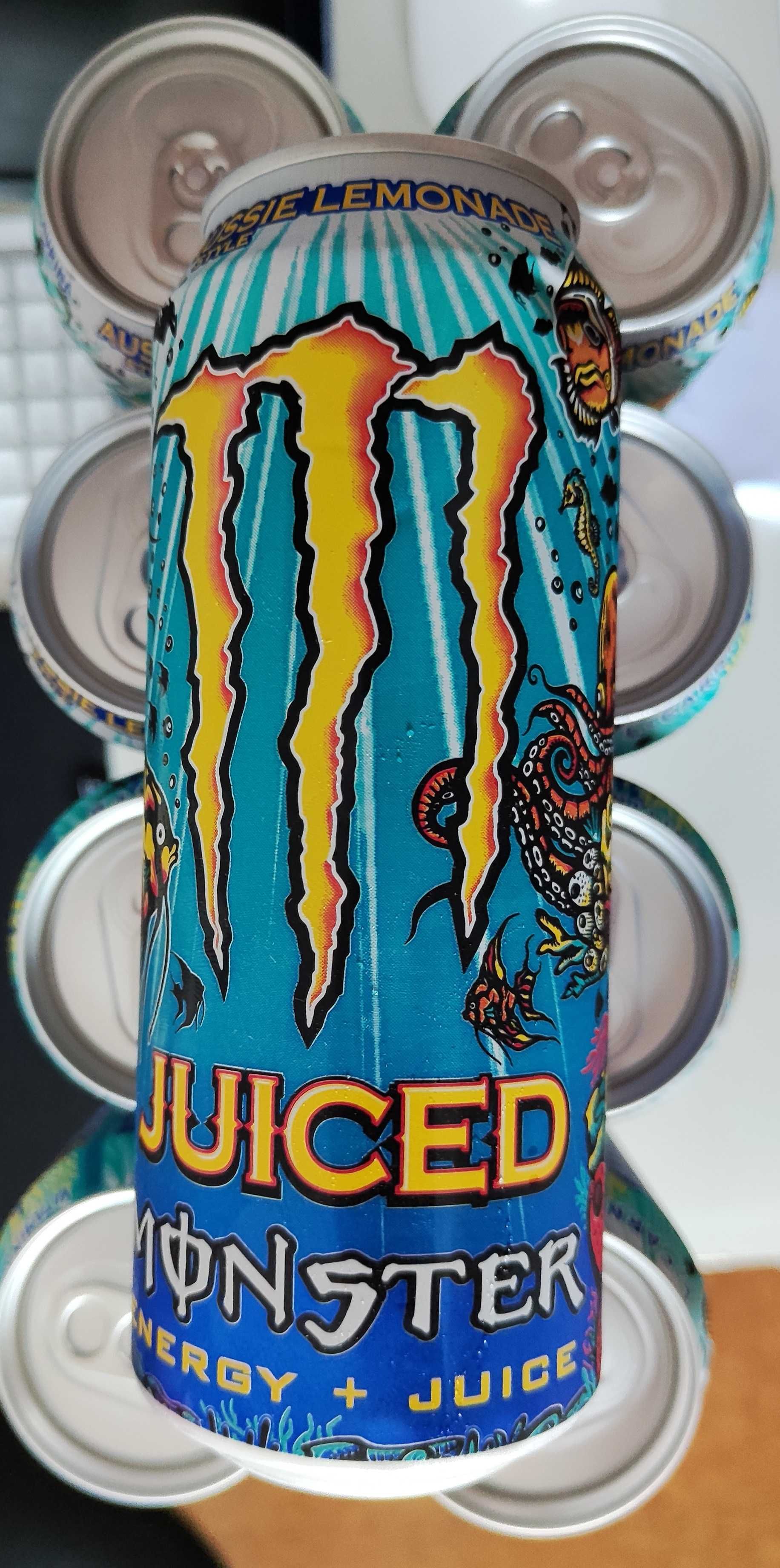 17 Latas Monster Energy Aussie Lemonade