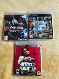 Gry na ps3 gta5 teken i red dead redemption całość lub osobno jak nowe