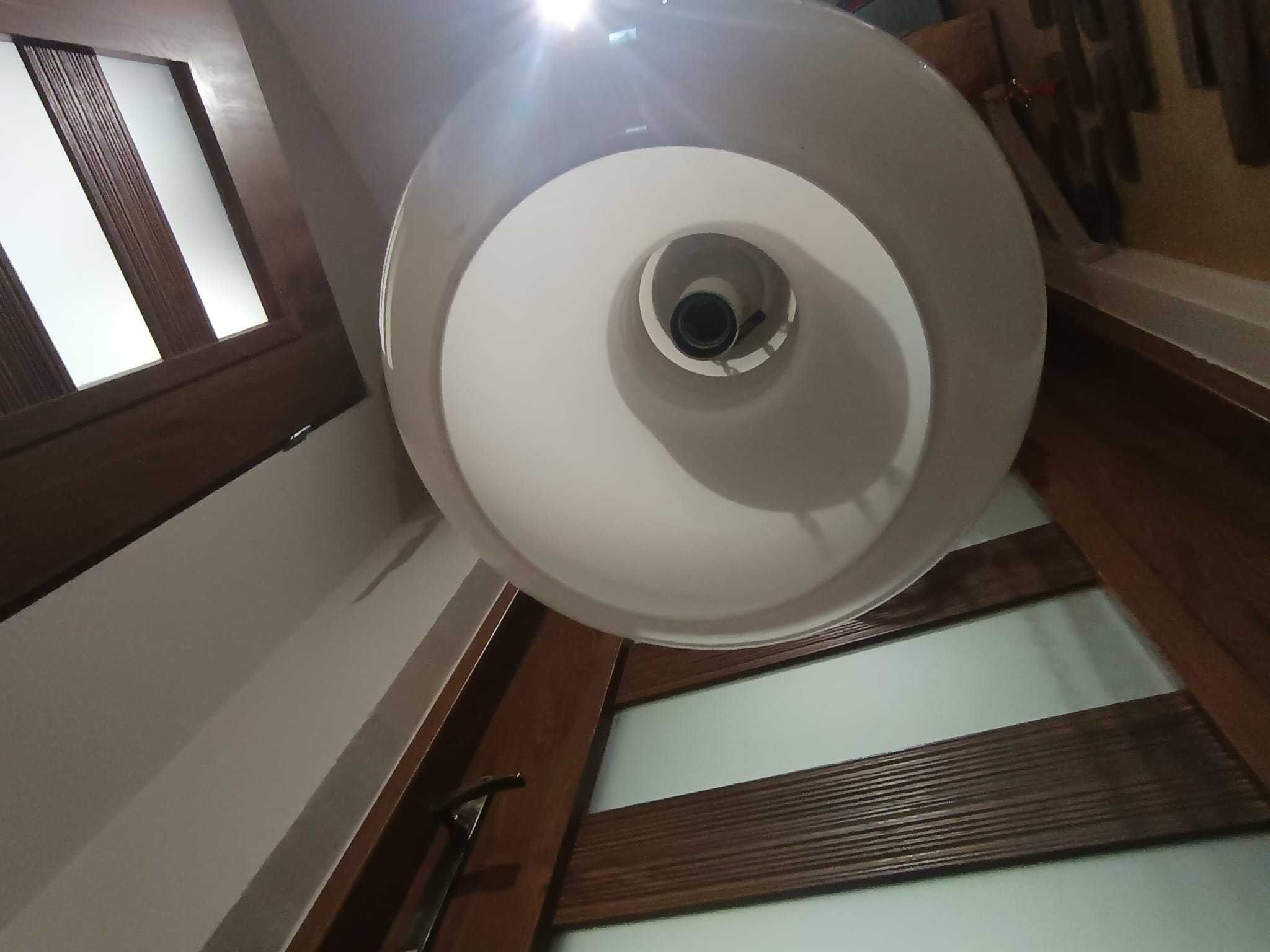 Skandynawska lampa wisząca vitrika lata 60te