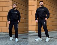 Теплий чоловічий костюм спортивний кофта світшот і штани М-Л
