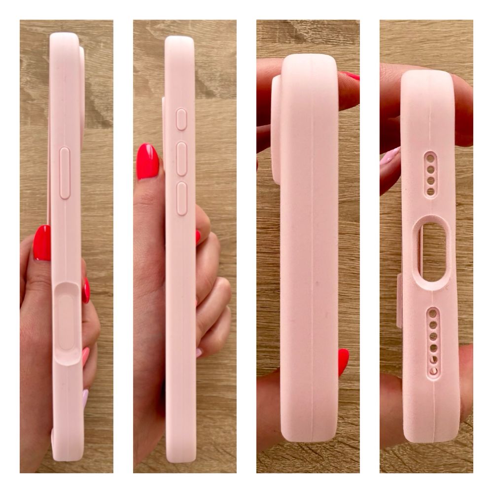 Różowy case etui MagSafe do iPhone 16 Plus