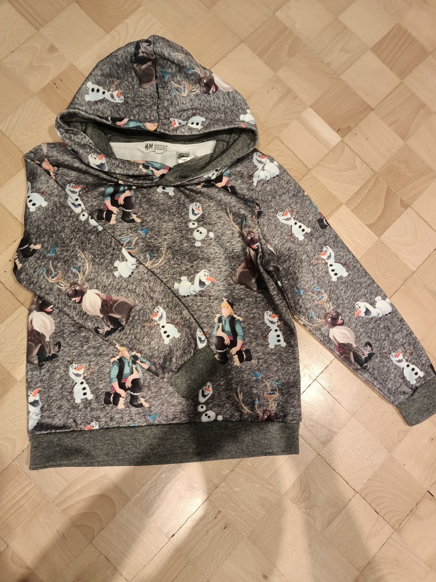 Bluza zimowa chłopięca H&M 122/128