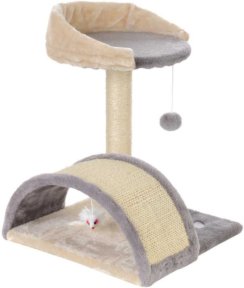 Drapak, legowisko dla kota z platformą obserwacyjną 2 poziomy
