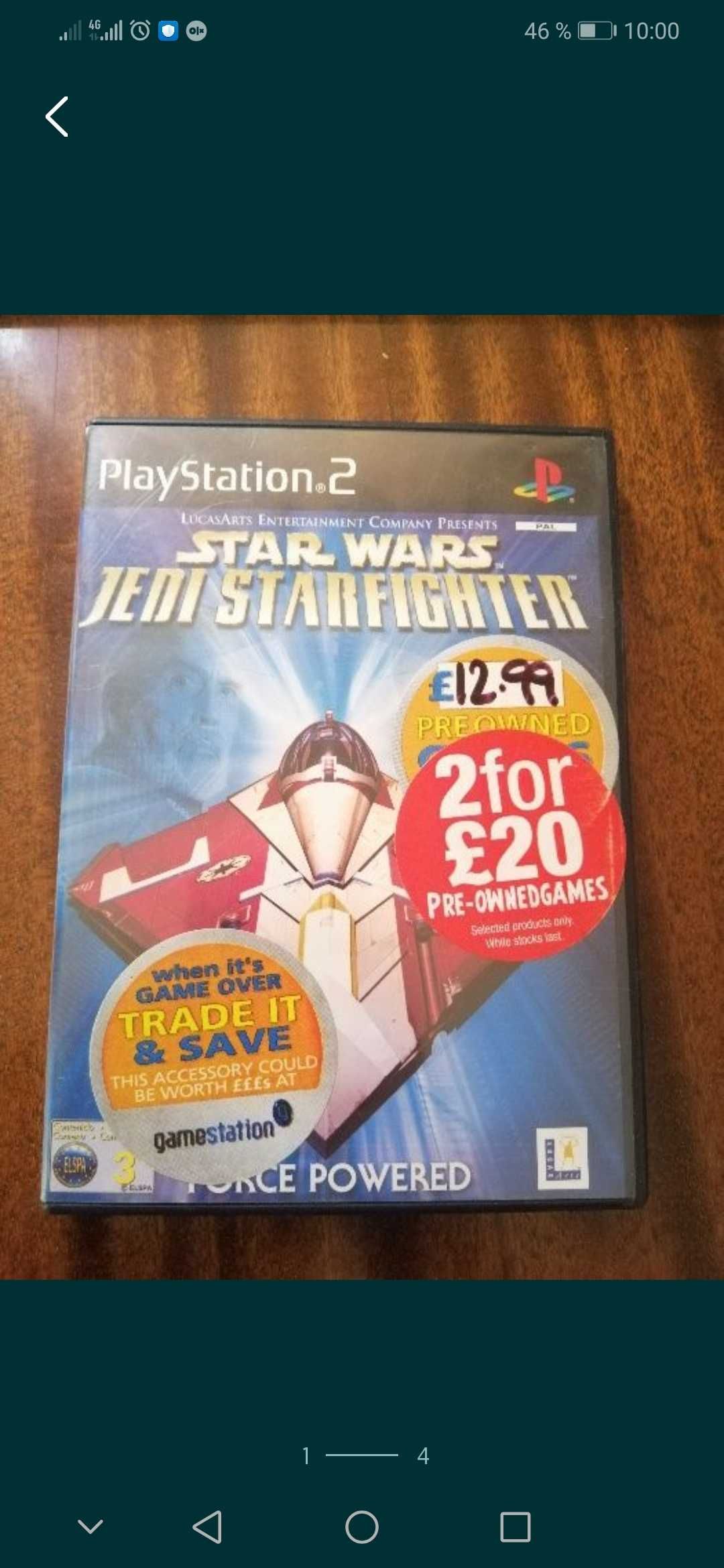 (PS2) Star Wars: Jedi Starfighter