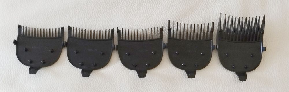 Набор універсальный новый 5 насадок для машинки для стрижки волос.