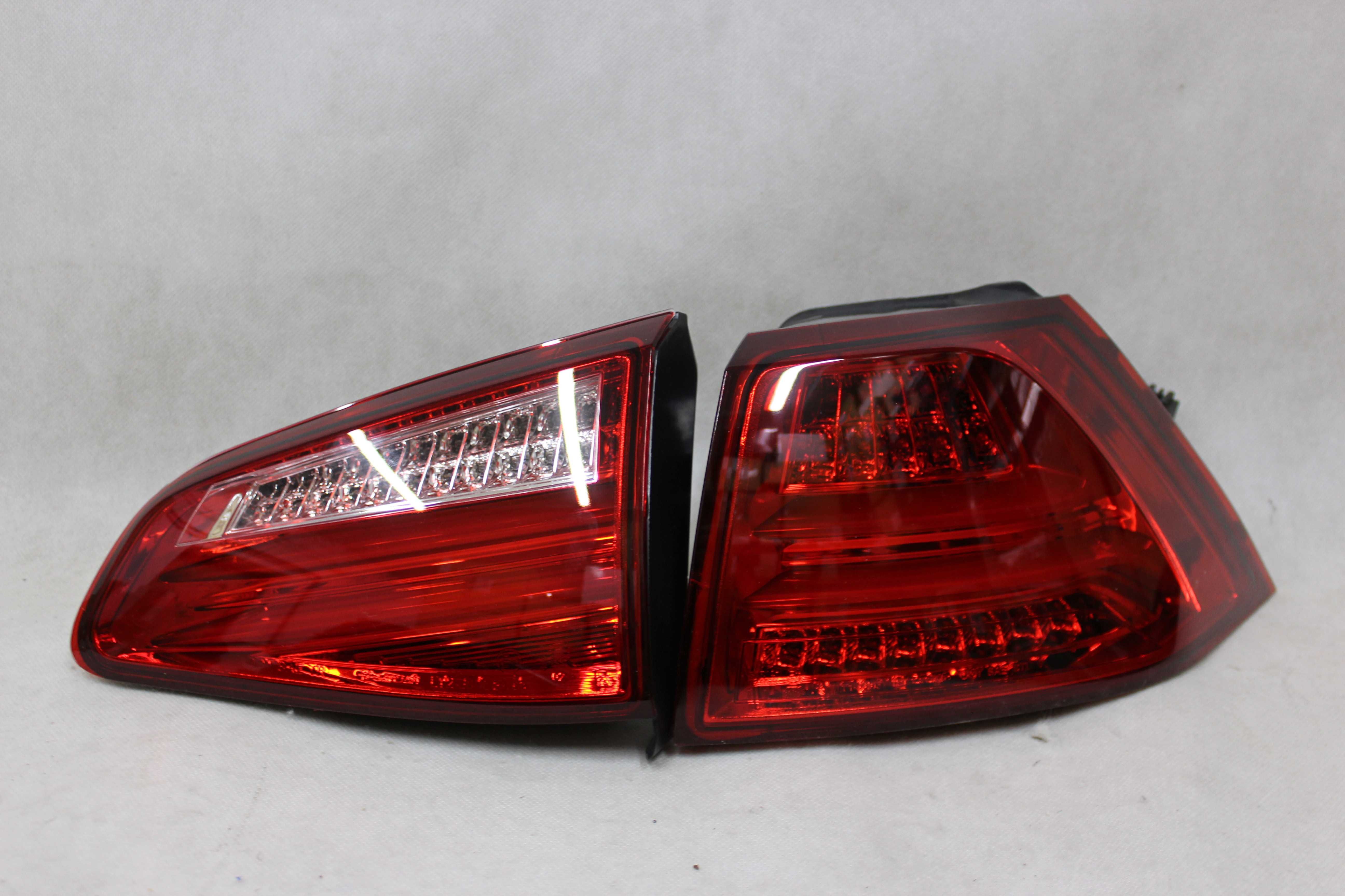 Lampy światła tył tylne VW GOLF VII 7 13+ Czerwone TUNING LED BAR NEON