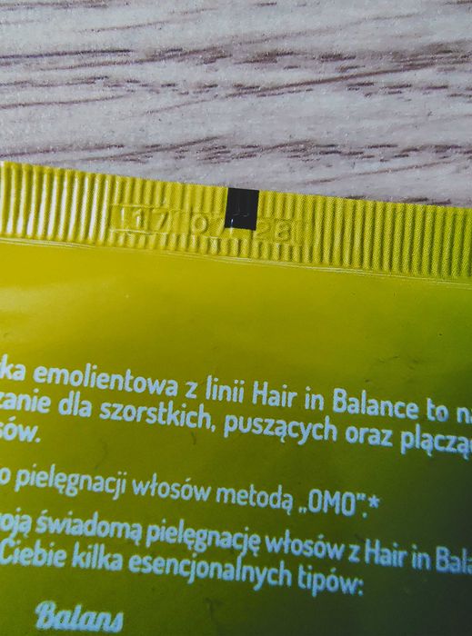 Zestaw kosmetyków do włosów Hair in Balance by ONLYBIO