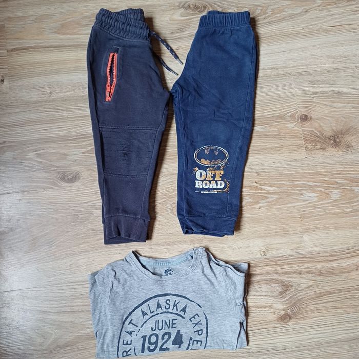 Spodnie dresy bluzka na rozmiar 86 dla chłopca