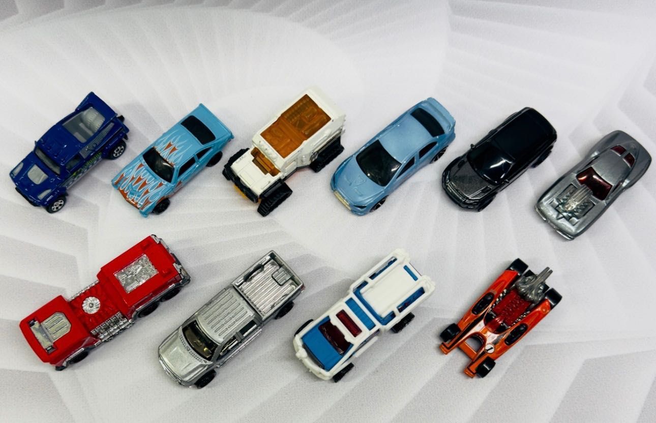 Машинки Хот Вілс Hot Wheels, Matchbox 10штук лот 1